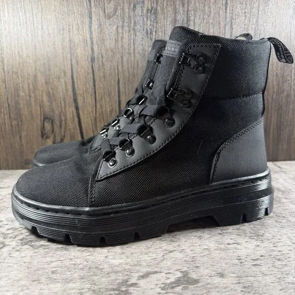 DR. MARTENS Combs Boot Black Women US 8 / UK 6 - Picture 4 of 9